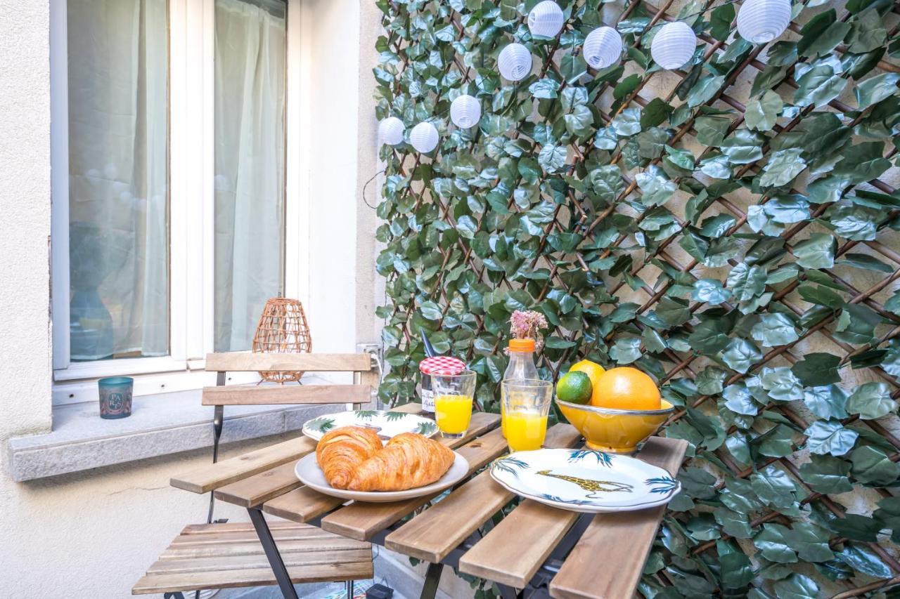 פריז Studio Terrasse Privee 5 Min To Eiffel Tower מראה חיצוני תמונה