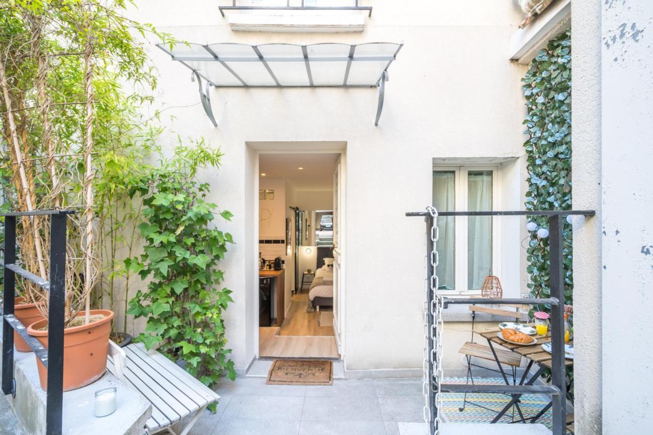 פריז Studio Terrasse Privee 5 Min To Eiffel Tower מראה חיצוני תמונה